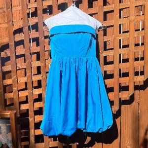 NWT Day + Moon Little Blue Dress (L)